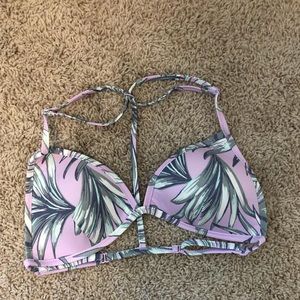 Pink bathing suit top